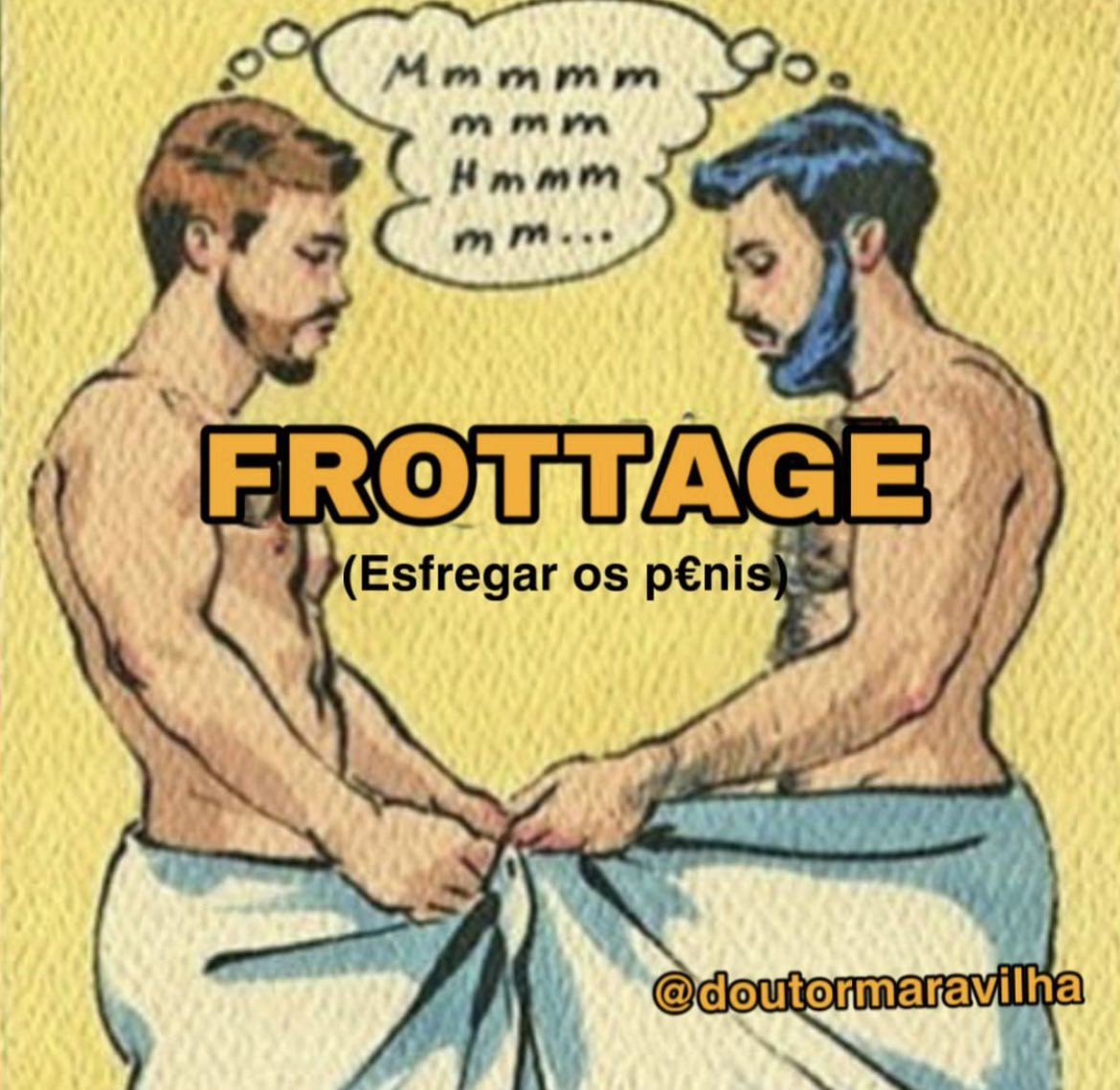 Conhece o frottage? Médico conta curiosidades da prática conhecida também como briga-de-espadas