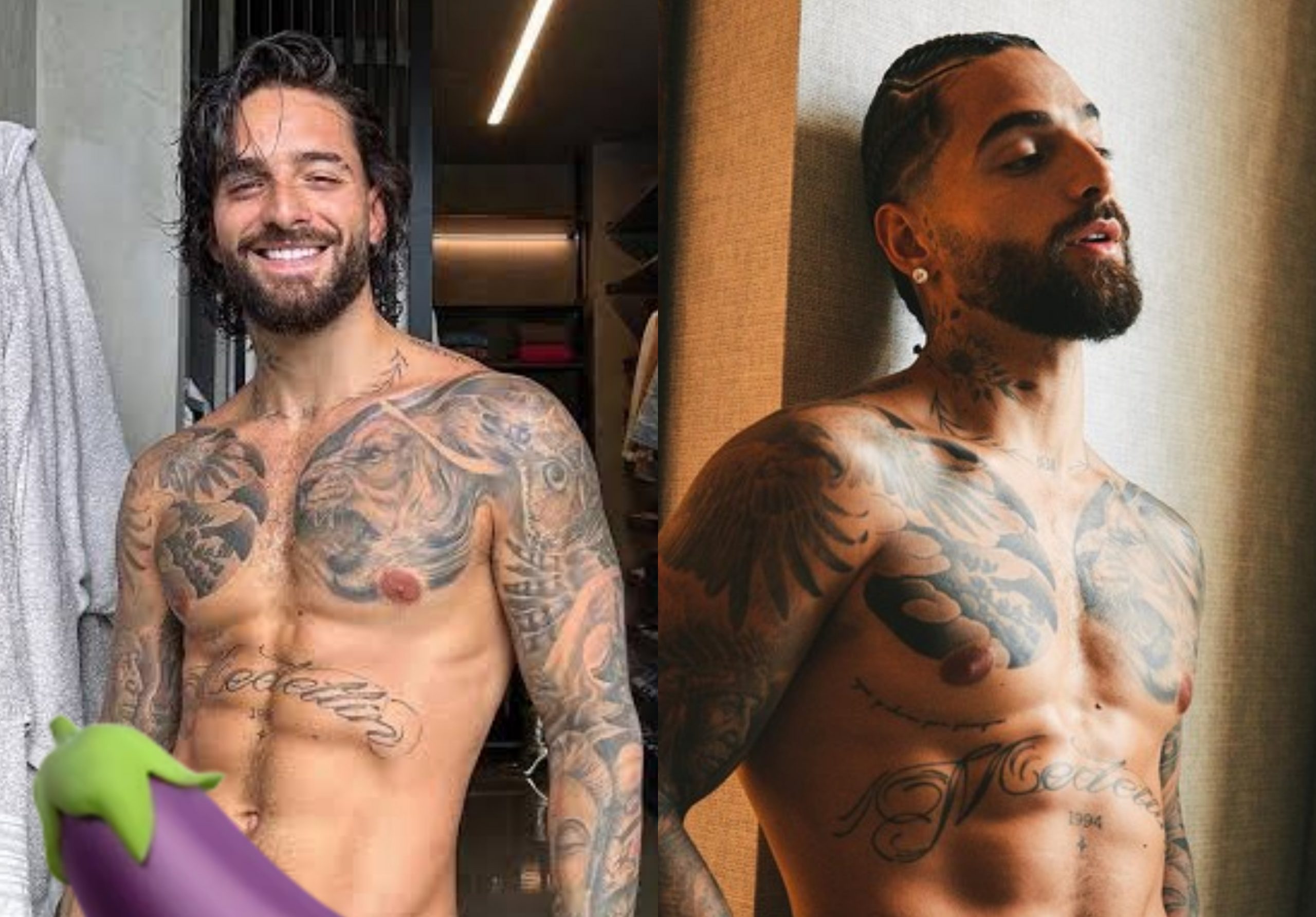 Maluma surge de cueca molhada e internet reage: “muda de Maluma pra Mala”