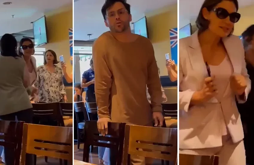  Maquiador de Micherlle Bolsonaro agride mulher em restaurante