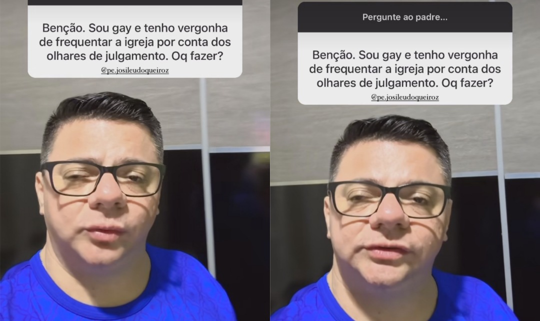 Padre dá melhor resposta sobre gay ir à igreja: “não era pra ser assim”