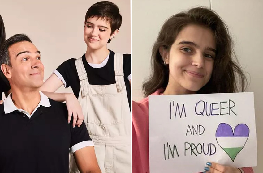 Filha de Tadeu Schmidt deixa faculdade após sofrer homofobia: “Não me sinto bem-vinda”