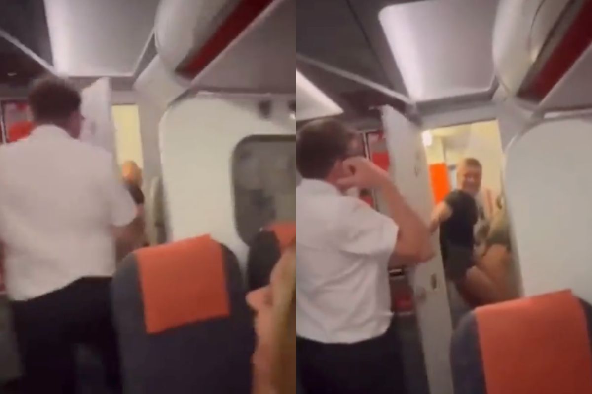 Héteros fazendo banheirão no avião pode, mas e se fossem gays?