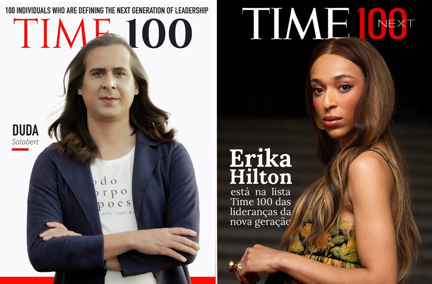  Duda Salabert e Erika Hilton integram lista de 100 líderes influentes da revista Time