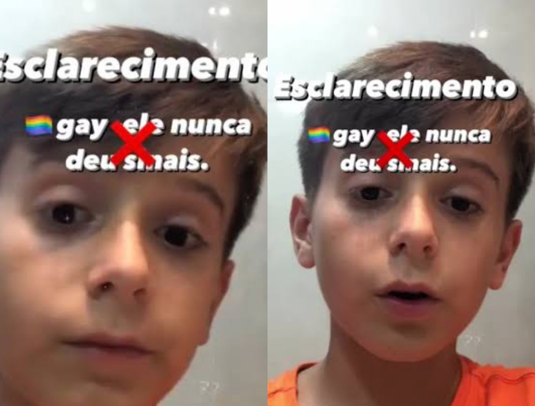 Ginasta infantil sofre ataque homofóbico nas redes sociais e rebate, assista