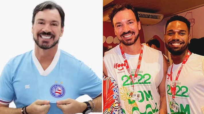  Presidente do Bahia desabafa após repercussão de relacionamento gay: “Não quero levantar bandeira”