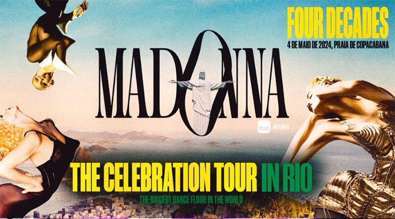  Show da Madonna vai movimentar R$ 293,4 milhões na economia do Rio de Janeiro