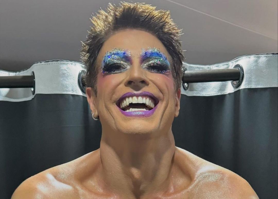 Gianecchini é alvo de homofobia após posar como drag queen nas redes sociais: “Inimigo de Deus”