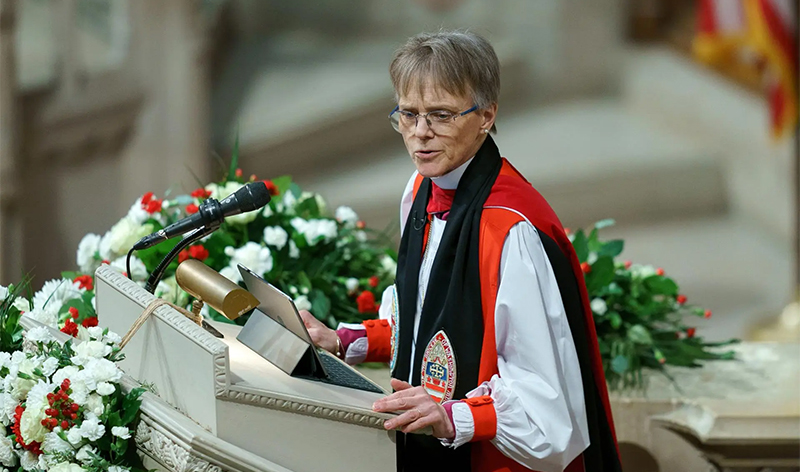 Bispa que defendeu imigrantes e LGBTs responde a ataques de Trump: “Não vou me desculpar”