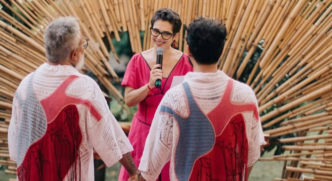 Sandra Annenberg celebra casamento gay em Goiás: “Que privilégio e que honra”