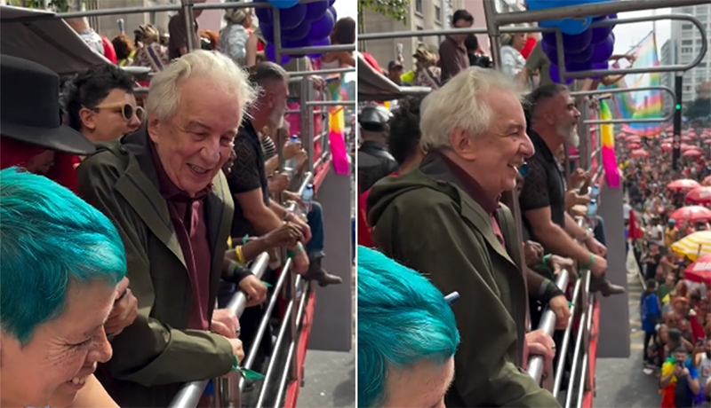  Aos 77 anos, Marco Nanini vai à Parada LGBT+ de SP pela 1ª vez: “Sou um viado pré-dinossauro”