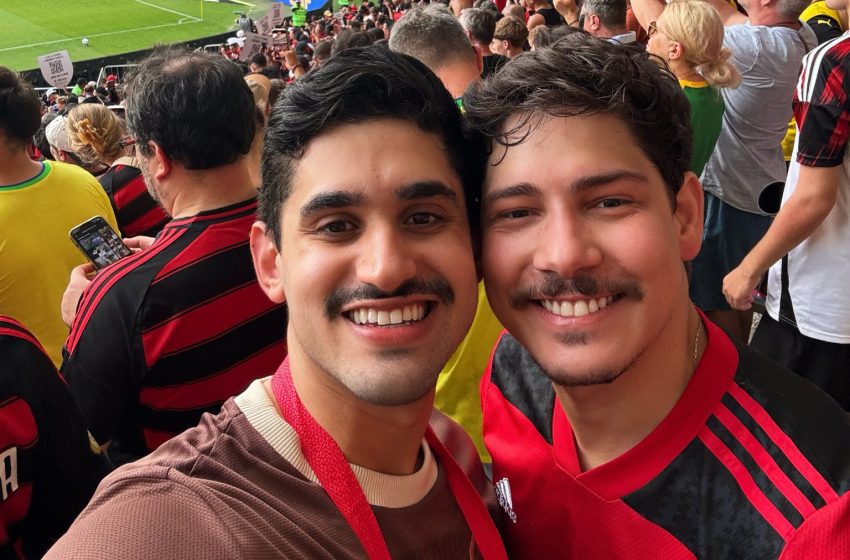  “Nós também pertencemos aqui”: casal gay flamenguista vira símbolo de diversidade em estádios de futebol
