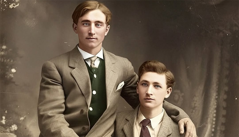 Relíquia! Foto de casal gay de 1897 revela uma história de amor com ligação ao Brasil