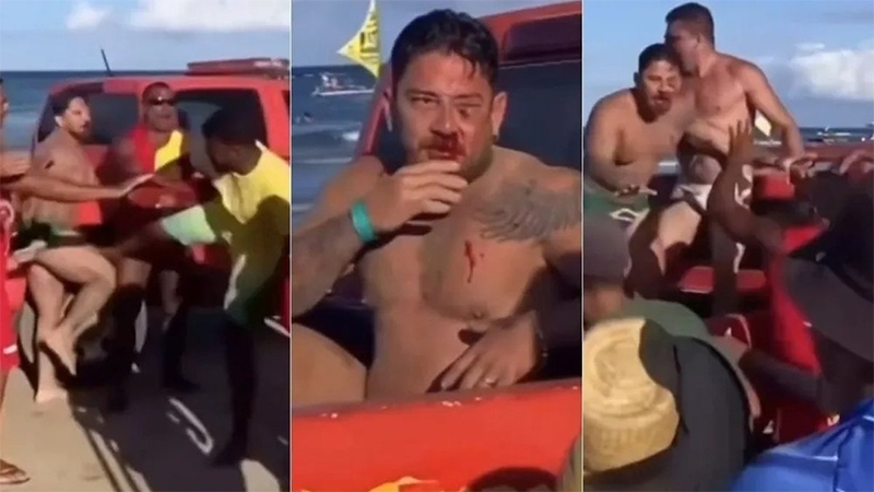  Casal é atacado por mais de 20 barraqueiros em Porto de Galinhas e aponta homofobia: “Foi muito assustador”
