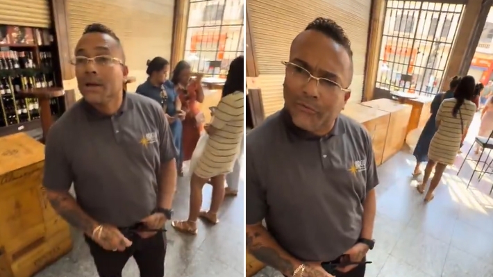  Vídeo mostra segurança impedindo abraço entre casal gay no Mercadão de SP: “Aqui tem famílias”