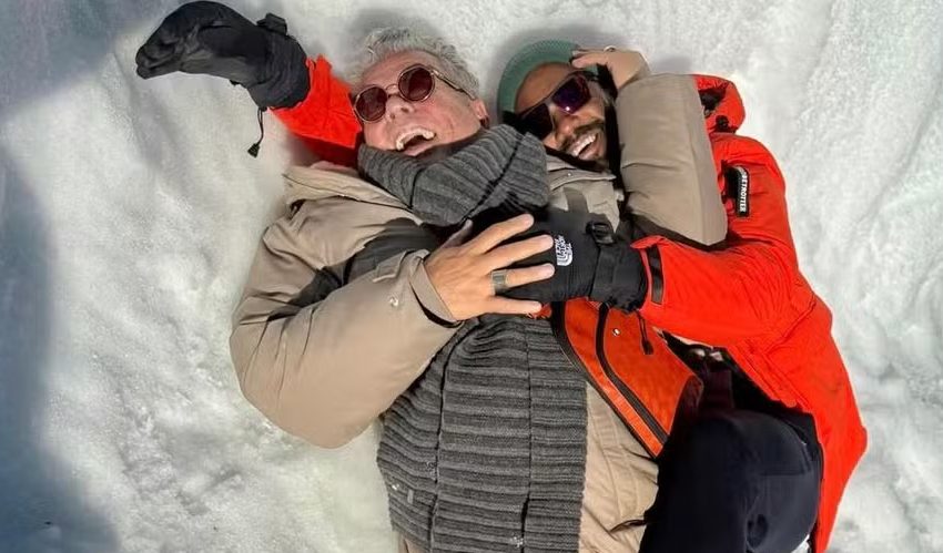  Milton Cunha foge do calor do Rio e curte férias românticas com namorado na Alemanha