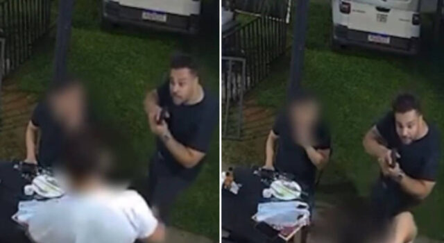 Servidor da Polícia Federal aponta arma contra dois homens por achar que eram um casal gay