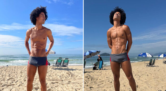 Breno, ex-BBB26, surge pleno em praia de Florianópolis e seguidores reagem: “Pelo visto não é só o Jonas que tem 22”
