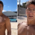 Ator Leonardo Brício surge de sunga vermelha aos 62 anos e fãs não perdoam: “Continua saborosíssimo”