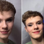 Pai interrompe live do filho maquiador para rebater ataque homofóbico e comove internautas: “Tenho orgulho do meu filho”