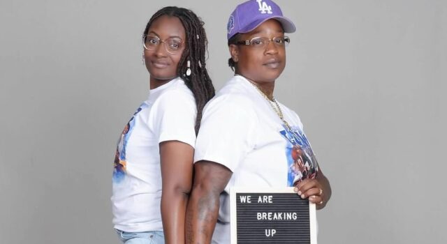 Sem mágoas: casal de lésbicas viraliza ao anunciar término com ensaio fotográfico bem-humorado