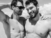 Bruno Fagundes surge aos beijos com affair em passeio paradisíaco sob o sol do Nordeste: “Peito cheio”