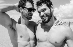 Bruno Fagundes surge aos beijos com affair em passeio paradisíaco sob o sol do Nordeste: “Peito cheio”