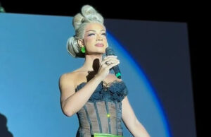 Ex-integrante do trio carioca As Baphônicas, Natasha Fierce surpreende ao cantar ópera em concurso drag do Rio