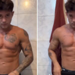 Nick Cruz, do Estrela da Casa, mostra peitoral seis meses após mastectomia e comemora: “Como é bom treinar sem ter peito”