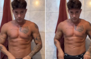 Nick Cruz, do Estrela da Casa, mostra peitoral seis meses após mastectomia e comemora: “Como é bom treinar sem ter peito”
