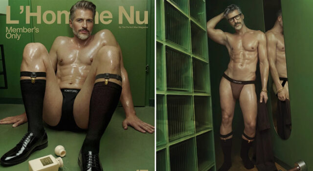 Não é IA! Modelo grisalho de 55 anos viraliza com ensaio ousado e look fetichista: “Como pode ser tudo isso?”