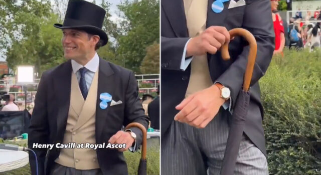 Henry Cavill chama atenção durante evento com relógio centenário, mas detalhe “inesperado” rouba a cena em vídeo