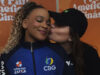 Equipe de Rebeca Andrade conquista ouro e assessoria nega namoro após clique com amiga viralizar