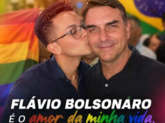 “Gay de Direita” viaja para ver Flávio Bolsonaro, é barrado em encontro e diz ter ficado decepcionado: “Sou fiel escudeiro dele”