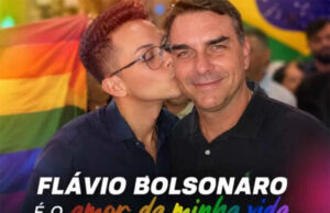 “Gay de Direita” viaja para ver Flávio Bolsonaro, é barrado em encontro e diz ter ficado decepcionado: “Sou fiel escudeiro dele”