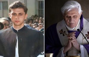 Foto de jovem Bento XVI viraliza no X e internautas resgatam histórico homofóbico do ex-papa: “Twink maligno”