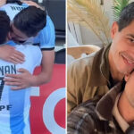 Primeiro-ministro holandês viraliza ao beijar seu noivo, estrela do hóquei, durante uma partida: “Orgulhoso”