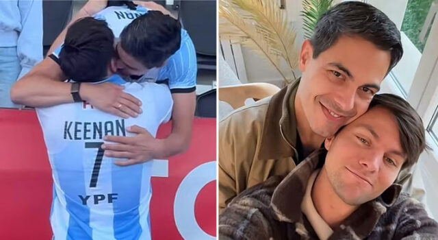 Primeiro-ministro holandês viraliza ao beijar seu noivo, estrela do hóquei, durante uma partida: “Orgulhoso”