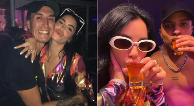 Estrela do pop argentino, Lali Espósito curte despedida de solteira no Pink Flamingo durante passagem pelo Rio