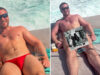 Rocco, filho de Madonna, vira assunto nas redes após posar de sunga justa vermelha: “Fiquei erótica com essa foto”
