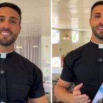Padre “padrão” rouba a cena em vídeo de paróquia em MG e publicação passa de 350 mil visualizações