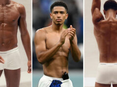 De cueca branca, jogador de futebol Jude Bellingham estrela campanha sensual da Calvin Klein e enlouquece fãs