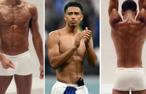 De cueca branca, jogador de futebol Jude Bellingham estrela campanha sensual da Calvin Klein e enlouquece fãs